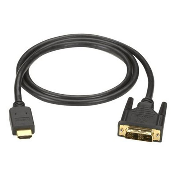Black Box HDMI to DVI-D Cable- M/M- PVC- 2-m (6.5-ft.) - 6.56 ft DVI/HDMI Video Cable