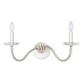 thumbnail image 1 of Kalco ILUMINE Venus 2 Light Wall Sconce Cast Brass Clear Crystal, 1 of 1