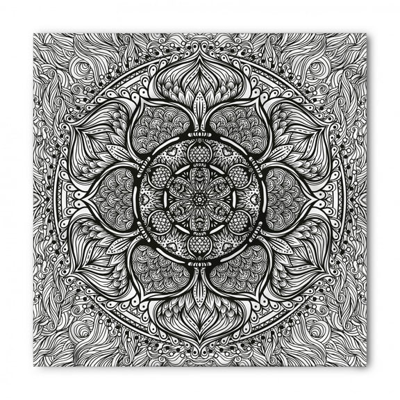 Ethnic Bandana, Mandala Inspired Native, Unisex Head and Neck Tie, by Ambesonne