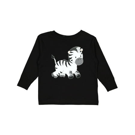 

Inktastic Zebra Gift Toddler Boy or Toddler Girl Long Sleeve T-Shirt