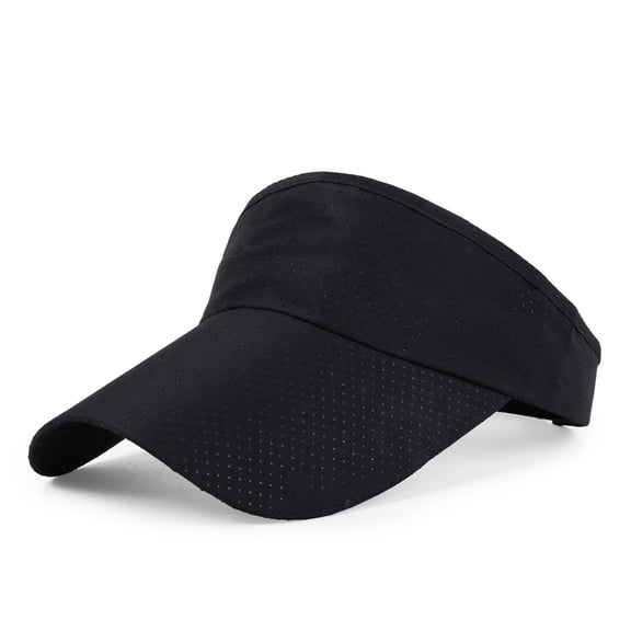 Sports Sun Visor Hat Adjustable Running Golf Visor Cap Quick Dry Breathable Outdoor Beach Tennis Visor with Extra Long Brim Lightweight Summer Hat for Men Women