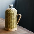 thumbnail image 4 of Raindrops 1Set Retro Chinese Water Kettle Insulated Bamboo Woven for Home Use, 4 of 7