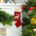 thumbnail image 5 of Knitted Christmas Stocking Gift Bag Decoration Home Scene Decoration Wool Elks Candy Bag, 5 of 5