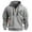 Light Gray, variant on Men's Sweatshirt USA FLAG Patriotic Graphic Polyester Hoodies for Men Pocket Raglan Long Sleeve Sweatshirts