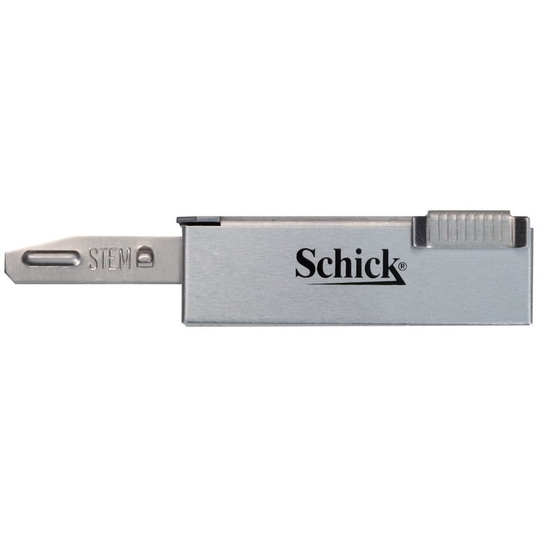 Schick Stainless Steel Injector Blades with Chromium Coating for