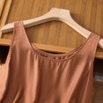 thumbnail image 6 of Lmnyox Cotton Linen Tank Tops for Women Loose Casual Sleeveless Round Neck T Shirt Summer Comfy Shirts, 6 of 7