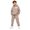 4-Khaki, variant on OOOUM Kids Sweatsuit Letter Graphic Hoodie And Jogger Pants 2 Piece Boy Casual Tracksuit Set , 5-6 Years