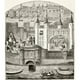 Posterazzi DPI1855822 Londres et la Tour de Londres au XVe Siècle de l'Histoire Nationale et Domestique de l'Angleterre par William Aubrey Publié Londres vers 1890 Affiche Imprimée, 13 x 15 – image 1 sur 1