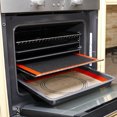 thumbnail image 4 of CAROOTU Silicone Hollow Baking Mat Durable Portable Breathable Pad Grid Heat-Resistant Tools for Bread Oven, 4 of 7