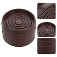 thumbnail image 4 of 4Pcs Round Furniture Coasters Rubber Furniture Feet Cups Furniture Castor Cups, 4 of 6