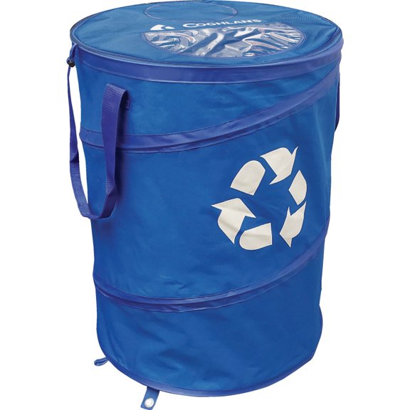 Coghlan's Deluxe Pop-Up Recycle Bin — Home & Garage Storage, Stackable Design