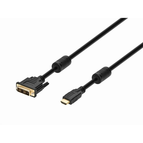 Monoprice Video Cable - 50 Feet - Black | 22AWG CL2 Standard HDMI to DVI Adapter