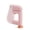 Pink, variant on Portable Mini Handheld Fan Cute Penguin Design USB Rechargeable Quiet Operation for Travel Office Home Use