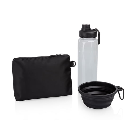 Tarana Dog Food Travel Kit, (Carbon Black)