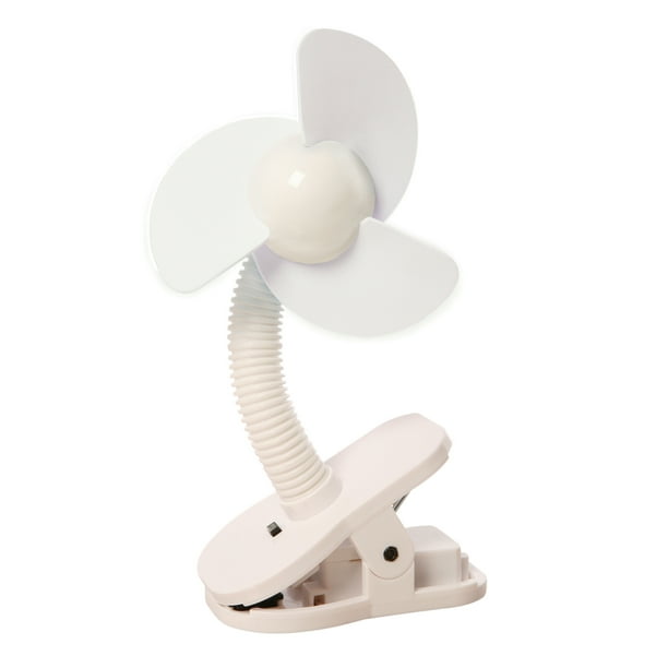Dreambaby Clip on Fan for Baby Stroller, Safe Foam Fan, White Walmart