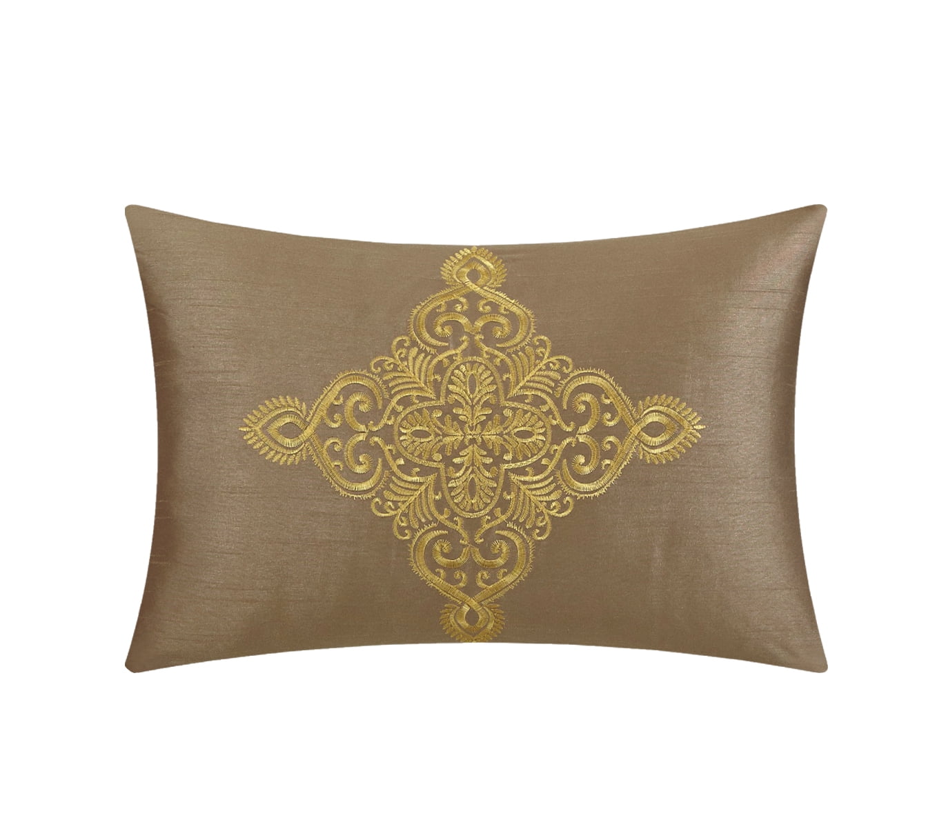 Chic Home Adana 9-Piece Jacquard Comforter Set, King, Gold