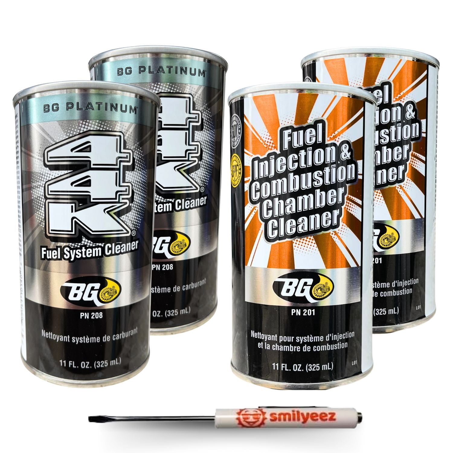 BG K1003 Fuel Injection & Combustion Chamber Cleaner PN 201 & BG
