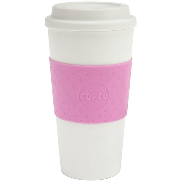 Copco Acadia Plastic coffee Mug 16 Ounce, Pink