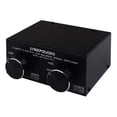 thumbnail image 1 of Conmutador De Audio Estéreo Interfaz XLR Y RCA Selector De Entrada De Alta Fidelidad Caja Divisora SM SunniMix conmutador de audio estéreo, 1 of 8