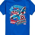 thumbnail image 3 of Marvel Captain America - Stickers - Toddler and Youth Short Sleeve Graphic T-shirt, 3 of 5
