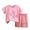 1-65Pink214, variant on MEZZALL Kids Toddler Boys Summer Clothes Sweet Cartoon Prints Short Sleeve T Shirt Tops Floral Prints Shorts 2Pcs Night Stylish O-Neck Pajamas Sets