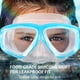 thumbnail image 3 of Gafas De Esnórquel Para Niños Con Lentes De Vidrio Templado Vista Panorámica De 180 ° Gafas De Buceo Antivaho Para Jóvenes Y Adultos Guardurnaity OD016795-02, 3 of 6