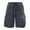 #02 Dark Gray 【Mix, Match & Rotate: Stock Up on Your Favorite Colors】, variant on Women's Polyester Knit Bermuda Shorts, High Waisted Drawstring Tummy Control, Functional Side Cargo Pockets Fast Drying Matrix, Summer Outdoor Hiking Trekking Camping Gear, Loose Cargo | Velmuse