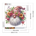 thumbnail image 2 of Pintura 5 D DIY Taladro Parcial En Forma Especial Diamante Flor Gnomo Arte 30x30cm, 2 of 9