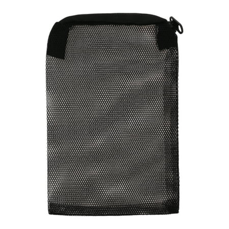 Unique Bargains Aquarium Filter Media Bags Fine Mesh Filter Bags Fish Tank Filter Bag 7.1 x 4.7 Inch Black