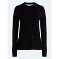 thumbnail image 5 of Free Assembly Women's and Women's Plus Cozy Yarn Crewneck Sweater, Midweight, Sizes XS-4X, 5 of 5