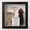 Black, variant on Christmas in Heaven Memorial Shadow Box | Holiday Keepsake (White with White Chair)