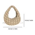 thumbnail image 2 of Bolso con asa superior en forma de nube para mujer bolso tipo cartera acolchado de gran capacidad bolso de viaje para mujer, 2 of 9