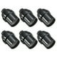 thumbnail image 1 of EeaseMX 6 portalámparas de techo con base de rosca E26/E27, adaptador de bombilla, accesorios para lámpara de araña (negro), 1 of 7