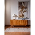 thumbnail image 3 of Rugsotic Carpets Hand Knotted Wool Area Rug 2'6''x13' Beige Contemporary Runner Indoor Rug for Living Room, Bedroom Antimicrobial L00516, 3 of 3