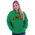 thumbnail image 3 of Hike with Bigfoot Retro Hiking Legend Hoodie Sweatshirt Women Men Brisco Brands M, 3 of 6