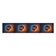 thumbnail image 2 of MKHERT Funny Music Record in Fire and Water Table Runner Home Decor for Home Kitchen Dining Wedding Party 16x72 Inch, 2 of 2