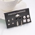 thumbnail image 5 of Guardurnaity 12 pares de aretes con forma geométrica para mujer y niña, aretes decorativos de circonita chapados en Metal, joyería de moda con Ropa, zapatos y accesorios Miscelánea catorce, 5 of 5