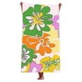 thumbnail image 2 of Camisones sin mangas con estampado de verano para mujer, batas de baño, toallas de playa, batas de poliéster, 2 of 4