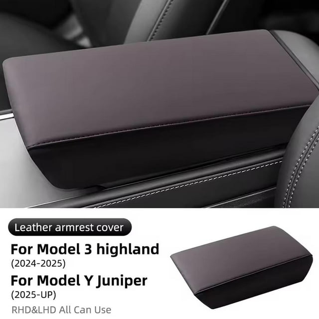 Pour Y 2023-2025 Housse d'Accoudoir en Cuir pour Voiture Protection Console