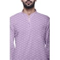 thumbnail image 3 of Atasi Printed Chinese Collar Casual Kurta Ethnic Shirt Mens Short Kurta Tunic, 3 of 5