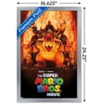 thumbnail image 3 of The Super Mario Bros. Movie - Bowser's World Key Art Wall Poster, 14.725" x 22.375" Framed, 3 of 6