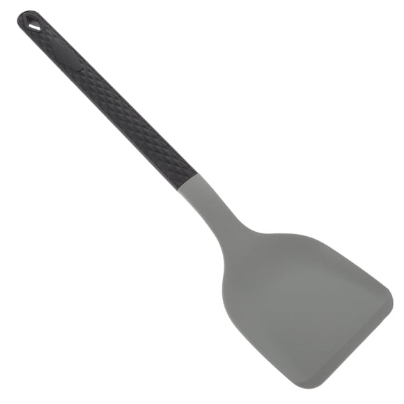 Espátula de silicona para cocinar, antiadherente, con mango largo, resistente al calor