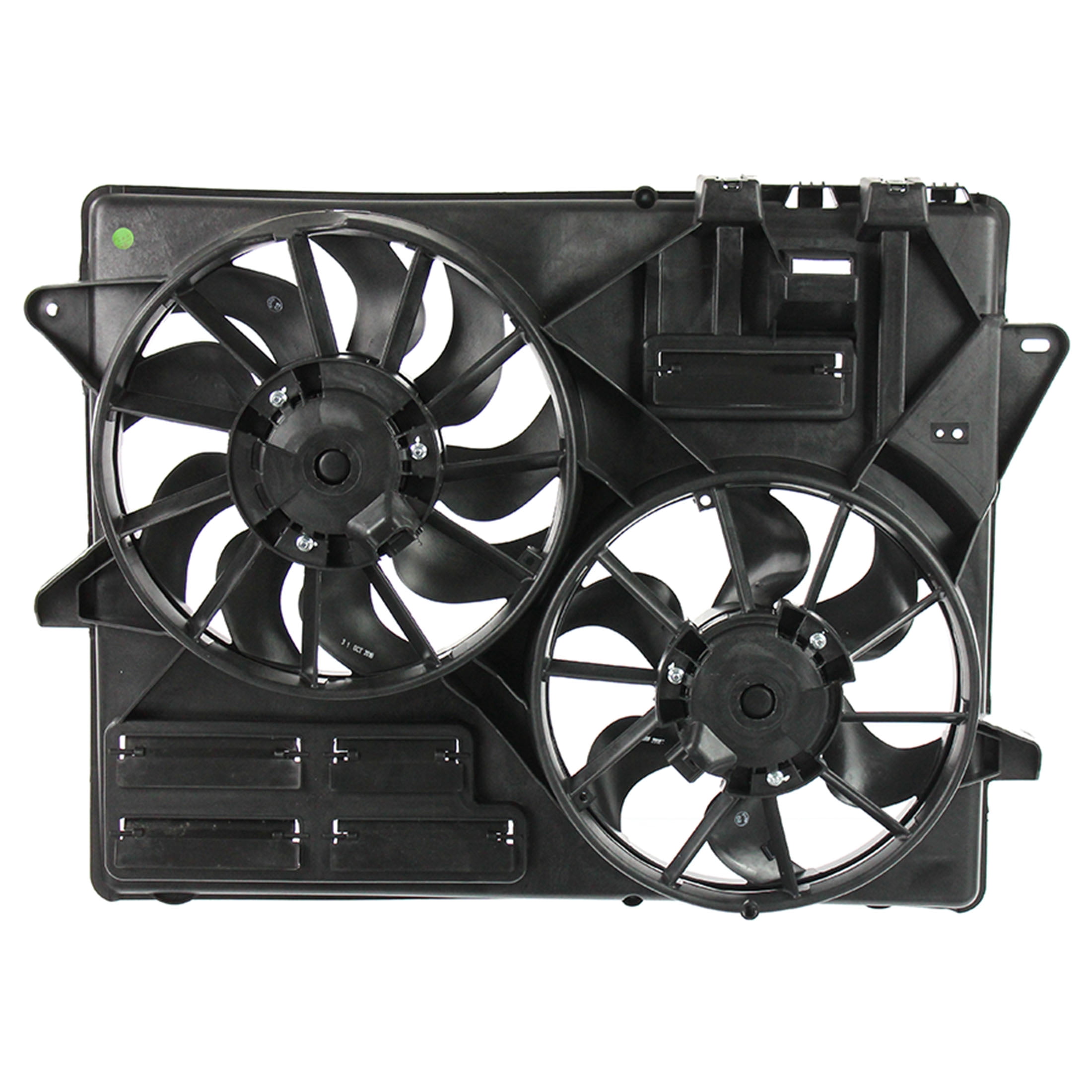 Agility Auto Parts 6010313 Dual Radiator and Condenser Fan Assembly for Ford Specific Models