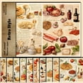 thumbnail image 1 of Retro Patterns Scrapbook Craft Paper Kit for Scrapbook Journaling Supplies, for Cardmaking Junk Journal Decorative Cardstock Background Decor Paper, 1 of 8