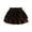 Coffee, variant on WOYY Toddler Girls Layered Skirt Woolen High Waisted A-Line Skirt, Sizes 1-14