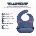 thumbnail image 4 of Juego de Platos y Cubiertos de Silicona Babe Azul ardilla para Bebés, 4 of 9