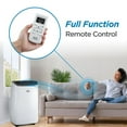 thumbnail image 4 of BLACK+DECKER 8,000 BTU Portable Air Conditioner up to 350 Sq. with Remote Control, White, 4 of 6