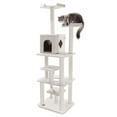 thumbnail image 2 of Majestic Pet 78 in. Bungalow Sherpa Cat Tree, 2 of 2