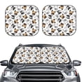 thumbnail image 2 of Yiaed French Bulldog3 Print Car Front Windshield Sun Shade,Foldable Anti-UV Car Sunshade for Front Window for Most Vehicles-Large, 2 of 5