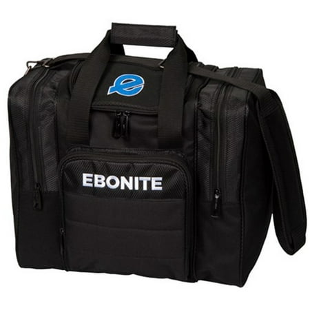 Impact Bags - Ebonite Impact Plus Single Bowling Bag- Black